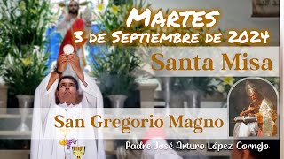 ✅ MISA DE HOY martes 3 de Septiembre 2024  Padre Arturo Cornejo [upl. by Aihsikal]