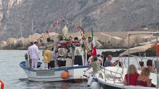 La processione della Madonna del Rotolo a Marettimo [upl. by Hesther545]