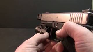 DisablingEnabling Strobe On The Streamlight TLR1 HL [upl. by Lucia]