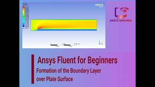 Ansys Fluent Tutorial for Beginners  Boundary Layer on Flat Plate Surface [upl. by Enelyaj]