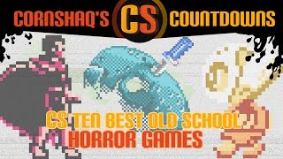 TOP 10 OLD SCHOOL HORROR GAMES [upl. by Vasta]