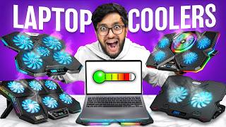 TESTING TOP 5 LAPTOP COOLING PADS  Do they really work [upl. by Wynny]