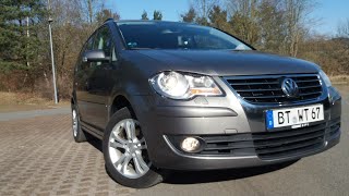 Обзор VW Touran 20 TDI 140 лс 2009 года [upl. by Rennane]