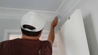 How to Replace a Plasterboard Ceiling like new [upl. by Tunk]