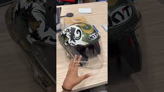 Helmet design baru Jiwa Pendekar KYT untuk parapara fighter 😍✊🏻motorcycle helmet kyt [upl. by Orazal]