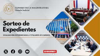 01072024  En vivo – Sorteo de expedientes para Evaluación Diferenciada [upl. by Berneta206]