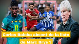 CAN 2025  Carlos Baleba absent de la liste de Marc Brys [upl. by Gerry]