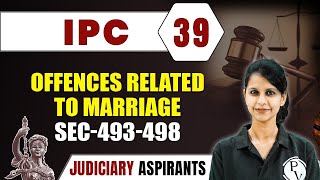 IPC 39  Offences Related To Marriage Sec493498  Major Law  CLAT LLB amp Judiciary Aspirants [upl. by Yousuf]