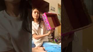 Old box 📦 reuse idea 💡 ytshorts diy craft oldboxcraft [upl. by Menell]