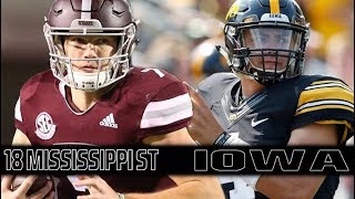 Mississippi State vs Iowa Outback Bowl Highlights 2019 [upl. by Sophie411]