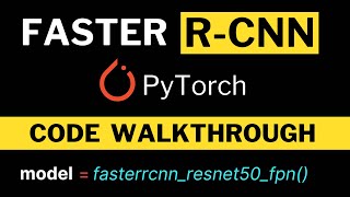 Faster RCNN PyTorch Code Walkthrough  FineTuning and Custom Dataset Training [upl. by Publius]