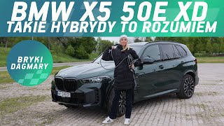 BMW X5 50e XD Takie hybrydy to rozumiem Test samochodu Bryki Dagmary [upl. by Audrie741]