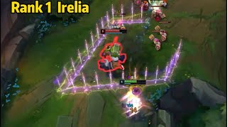 Rank 1 Irelia This Irelia is an Absolute BEAST LEVEL 2 SOLO KILL [upl. by Rabah]