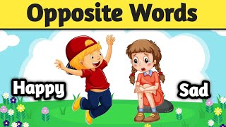 Opposite Words for kids  Opposite words  Antomny Words  Opposites  kiddy zone  learning English [upl. by Halyhs]