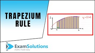 Trapezium Rule  ExamSolutions Maths Revision [upl. by Odericus]