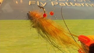 Bonefish fly Permit fly Martyns Mantis [upl. by Einaej299]