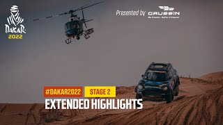 Extended highlights of the day presented by Gaussin  Stage 2  Dakar2022 [upl. by Vallo]