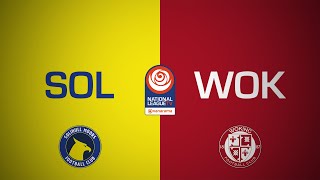 SOLIHULL MOORS 21 WOKING  National League highlights  23rd October 2024 [upl. by Debarath]