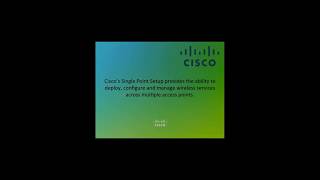 Cisco Small Business  Single Point Setup [upl. by Gittel116]