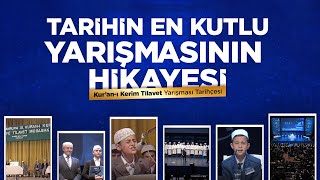 quotKaybedeni olmayan en kutlu yarışmaquot  Kuranı Kerim Tilavet Yarışması Tarihçesi [upl. by Pelligrini]