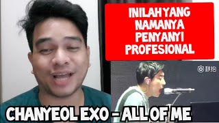 STANDING OVATION YUK  CHANYEOL EXO  ALL OF ME  COVER Reaction [upl. by Manoop]