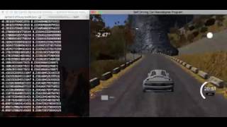 Self Driving Car Behavioral Cloning Track 2 [upl. by Rois790]