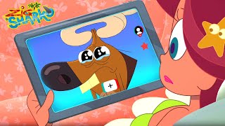 ZIG AND SHARKO  MARINA SLEEPS IN SEASON 2 New episodes  Cartoon for kids [upl. by Norreg]