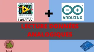 Lire données analogiques dun capteur avec Arduino et Labview [upl. by Glick768]