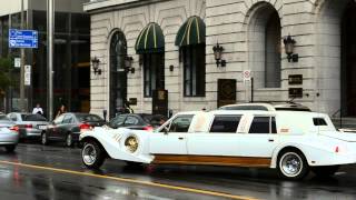 SCARCE EXCALIBUR LIMOUSINE IN MONTREAL [upl. by Borras]