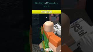 Beating mm2 murders part 2 mm2 roblox xbox [upl. by Ferdinande]