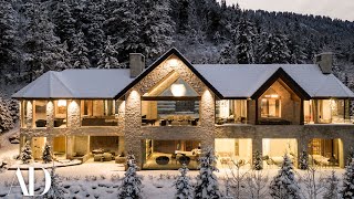 Inside A 75000000 Aspen Ski Mansion  On The Market  Architectural Digest [upl. by Rogerg]