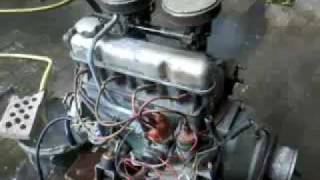 Volvo penta B18 Marine engine Cold start [upl. by Nnayelhsa113]