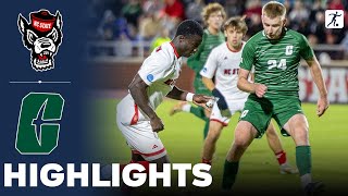 NC State vs Charlotte  NCAA College Cup Soccer Championship  Highlights  November 21 2024 [upl. by Hayashi573]