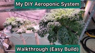 My Simple Aeroponic system walkthrough DIY Build [upl. by Theresa165]