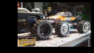 HSP 18 SCALE NITRO MONSTER TRUCK UNBOXING [upl. by Airbmac]