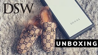 GUCCI Princetown Loafers Mules Men Unboxing from DSW  Wil Mikahson [upl. by Ettena]