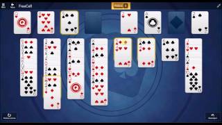 Microsoft Solitaire Collection  FreeCell December 13 2016 [upl. by Annawik810]