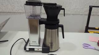 Technivorm Moccamaster 79112 KBT Coffee Brewer Review [upl. by Johansen]