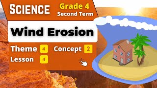 Wind Erosion  Grade 4  Unit 4  Concept 2  Lesson 4  Science [upl. by Ayekal570]