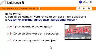 Luisteren examen B1 Oefenen [upl. by Tibbetts]