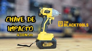 Parafusadeira Chave De Impacto Bateria Lítio 21v Brushless THE BLACK TOOLS [upl. by Mckay]