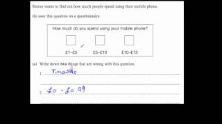 Questionnaires  Corbettmaths [upl. by Dove]