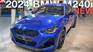 All NEW 2024 BMW M240i  Visual REVIEW exterior [upl. by Elehcir]