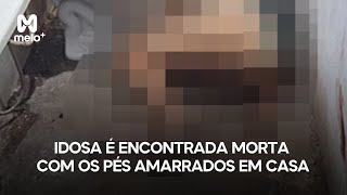 Idosa é encontrada morta com os pés amarrados em residência em Teresina [upl. by Ayocat]