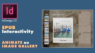 InDesign CC Epub  Animate an Image Gallery [upl. by Lawan]