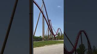 Kings Island  Behind the Scenes of Diamondback [upl. by Tania]