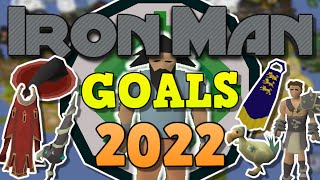 OSRS IRONMAN Goals 2022 [upl. by Erastus]