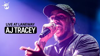 AJ Tracey  ‘Thiago Silva’ live at Laneway 2024 [upl. by Aerdnna]