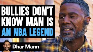 BULLIES Dont Know Man Is An NBA LEGEND Ft TheLethalShooter  Dhar Mann Studios [upl. by Carroll]