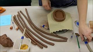 Coil Pot Construction Techniques [upl. by Auhs392]